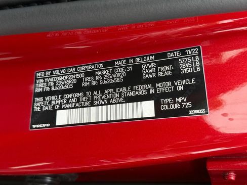 Certified 2023 Volvo C40 P8 Recharge Ultimate AWD/4WD image 30