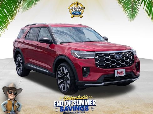 New 2026 Ford Explorer Platinum w/ LUX Leather Package AWD/4WD image 1