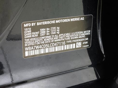 Used 2020 BMW 745e xDrive image 42