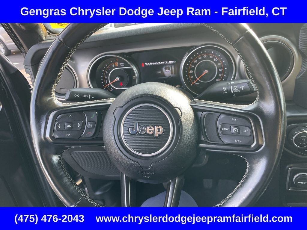Certified 2020 Jeep Wrangler Unlimited Sport AWD/4WD image 36