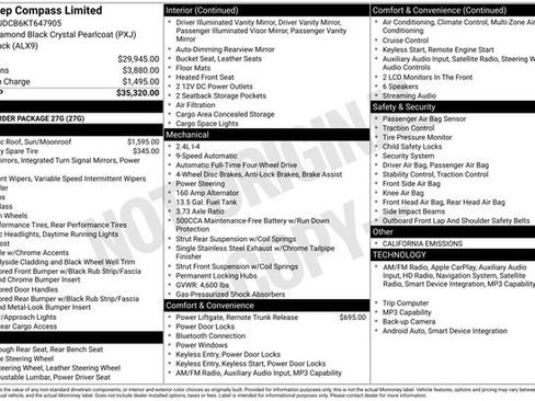 Used 2019 Jeep Compass Limited image 6