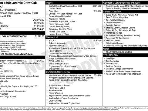 Used 2019 RAM 1500 Laramie image 8
