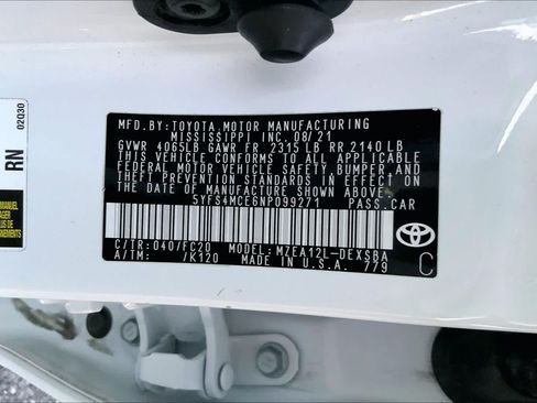 Used 2022 Toyota Corolla SE FWD image 31