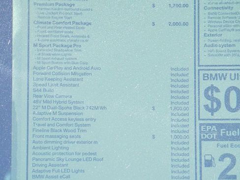 New 2026 BMW X6 xDrive40i w/ Climate Comfort Package image 8