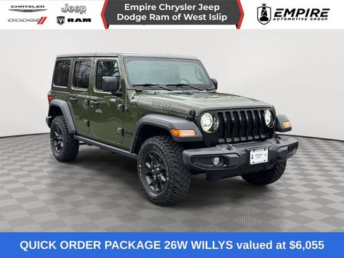 Used 2022 Jeep Wrangler Unlimited Sport AWD/4WD image 1