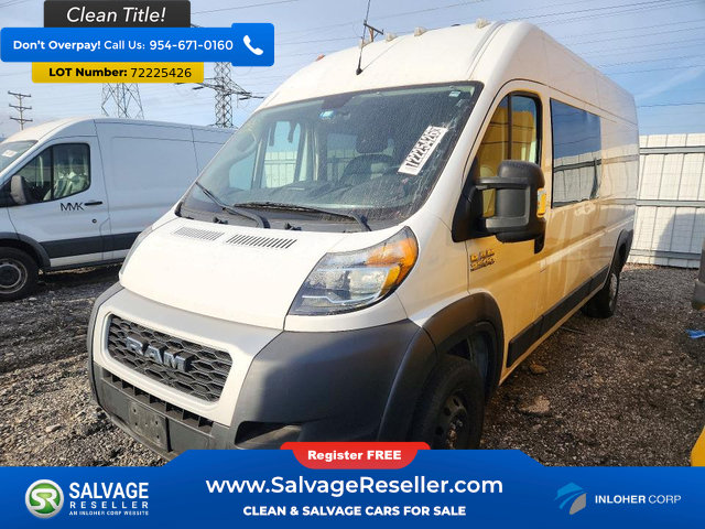 Used 2021 RAM ProMaster 2500 FWD image 1