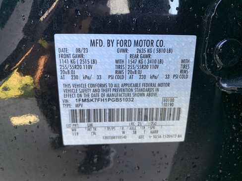 Used 2023 Ford Explorer Limited w/ Equipment Group 301A image 36