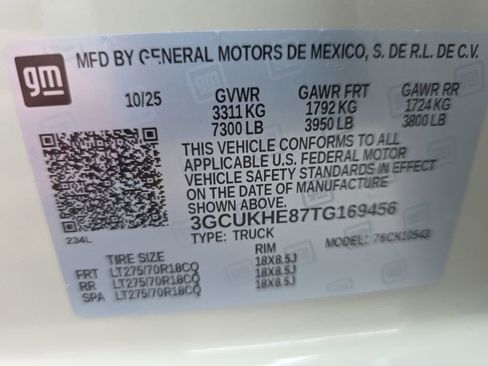 New 2026 Chevrolet Silverado 1500 ZR2 w/ LPO, Dark Essentials Package image 23