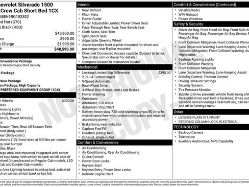 Used 2024 Chevrolet Silverado 1500 Custom RWD image 39