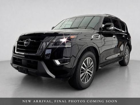 Used 2023 Nissan Armada SL w/ Captain's Chairs Package RWD image 1