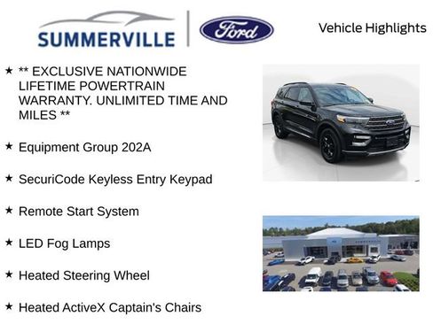 Used 2023 Ford Explorer XLT w/ Equipment Group 202A image 2
