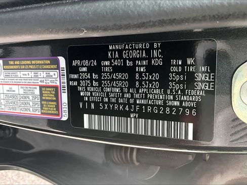Used 2024 Kia Sorento SX FWD image 37