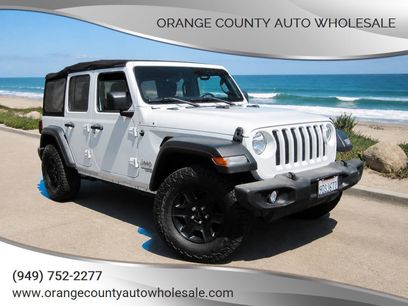Used 2018 Jeep Wrangler Unlimited Sport S