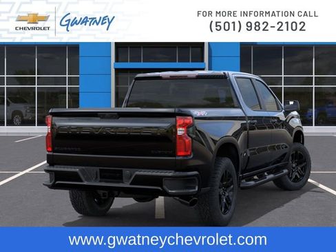 New 2026 Chevrolet Silverado 1500 Custom w/ Turbomax Blackout Package AWD/4WD image 4