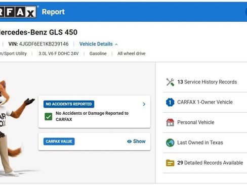 Used 2019 Mercedes-Benz GLS 450 4MATIC image 3