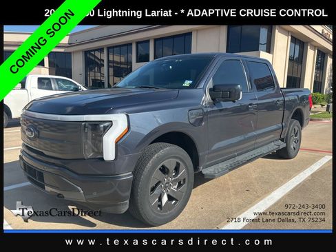 Used 2022 Ford F150 Lightning Lariat AWD/4WD image 1