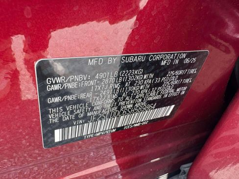 Certified 2025 Subaru Forester Premium AWD/4WD image 12