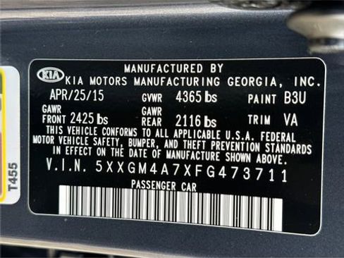 Used 2015 Kia Optima LX FWD image 25