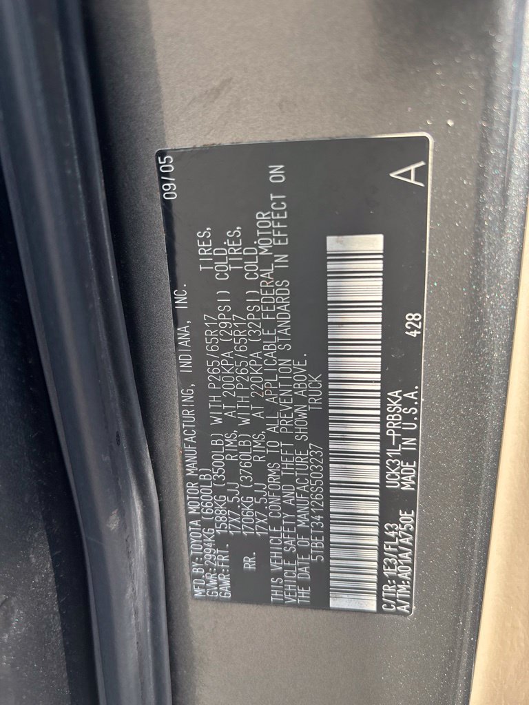 Used 2006 Toyota Tundra SR5 RWD image 12