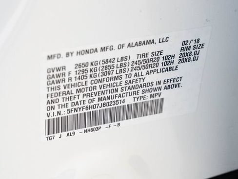 Used 2018 Honda Pilot Elite image 36