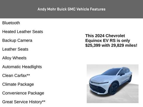 Used 2024 Chevrolet Equinox EV RS FWD image 4