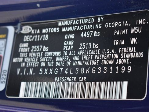 Used 2019 Kia Optima LX w/ LX Premium Package image 33