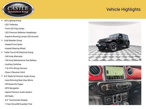 Used 2021 Jeep Wrangler Unlimited Rubicon AWD/4WD image 4