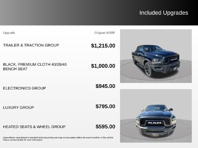 Used 2022 RAM 1500 Warlock w/ Trailer & Traction Group AWD/4WD image 4