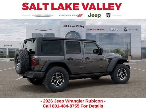 New 2026 Jeep Wrangler Unlimited Rubicon w/ Technology Group AWD/4WD image 4