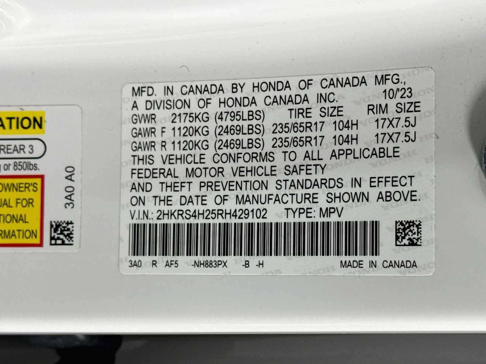 Certified 2024 Honda CR-V LX image 26