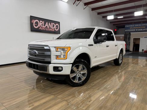 Used 2015 Ford F150 Platinum w/ Equipment Group 701A Luxury RWD image 3