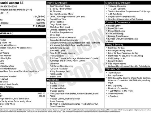 Used 2019 Hyundai Accent SE FWD image 7