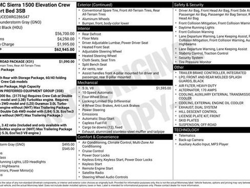 Used 2024 GMC Sierra 1500 Elevation w/ X31 Off-Road Package image 3