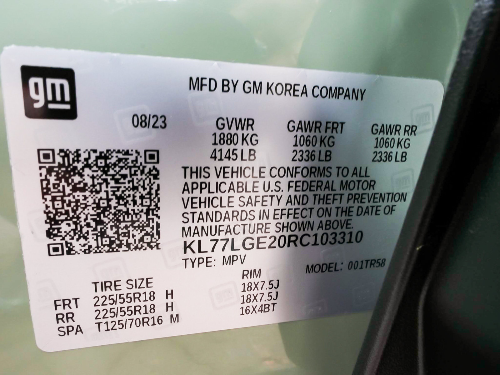 Used 2024 Chevrolet Trax RS w/ Driver Confidence Package FWD image 16