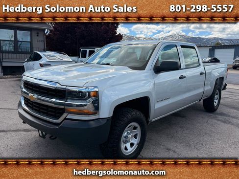 Used 2018 Chevrolet Silverado 1500 W/T w/ Trailering Package AWD/4WD image 1