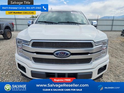 Used 2019 Ford F150 Platinum w/ Technology Package AWD/4WD image 7