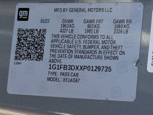 Certified 2023 Chevrolet Camaro LT image 30