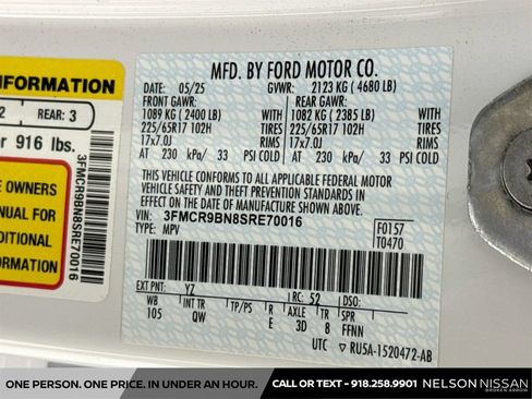 Used 2025 Ford Bronco Sport Big Bend AWD/4WD image 30