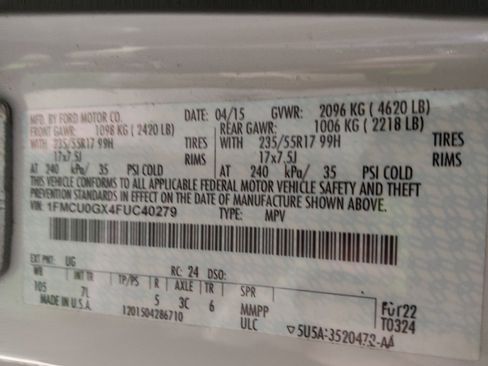 Used 2015 Ford Escape SE w/ Equipment Group 201A image 33