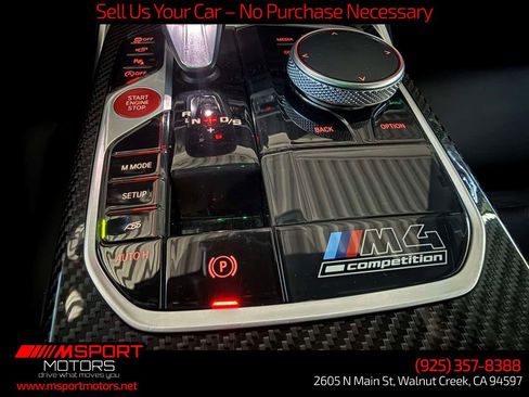 Used 2021 BMW M4 Competition w/ Executive Package RWD image 23