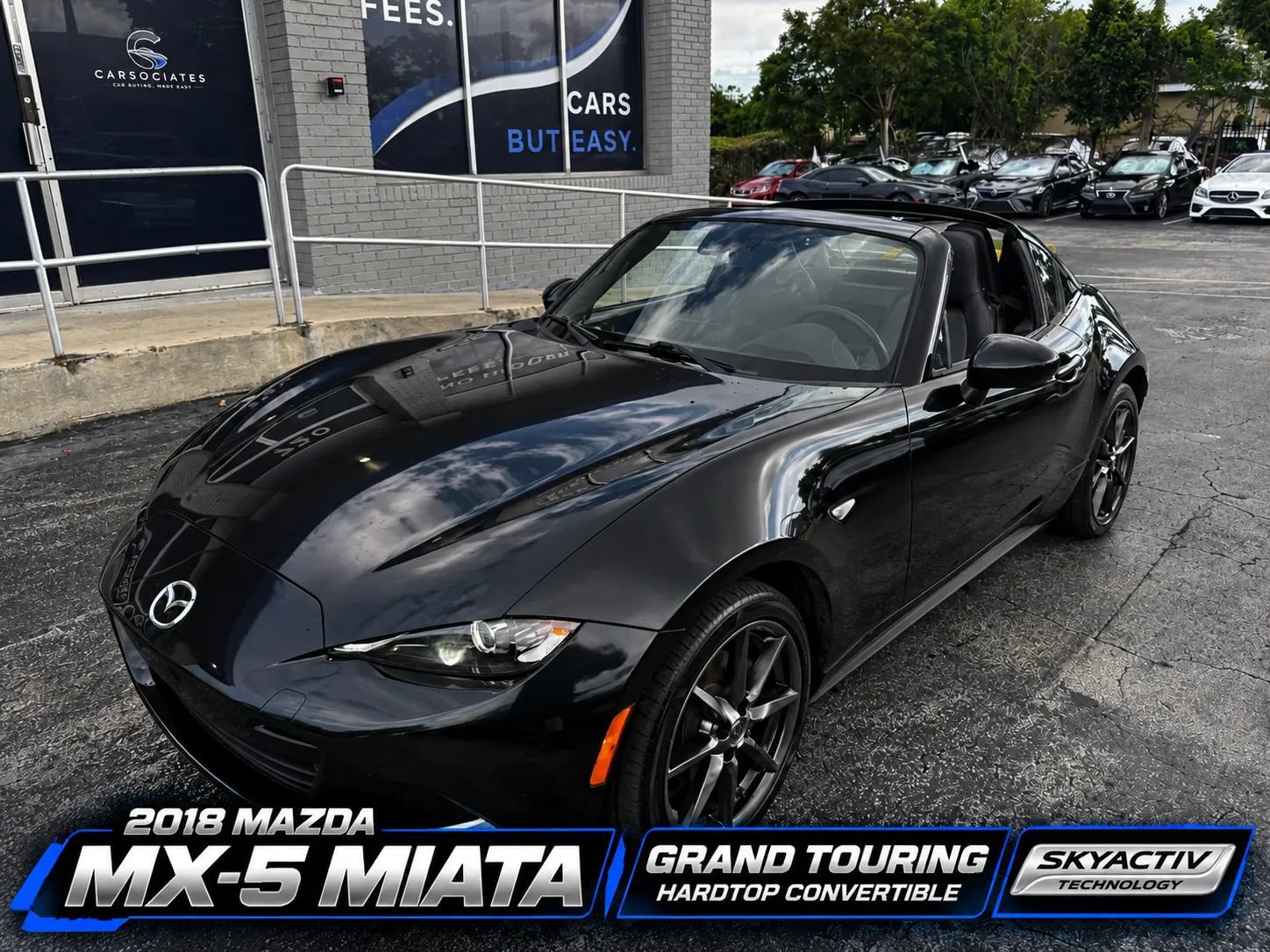 Used 2018 MAZDA MX-5 Miata RF Grand Touring RWD image 1