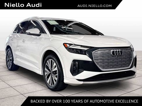 Used 2023 Audi Q4 e-tron Premium Plus w/ Premium Plus RWD image 1