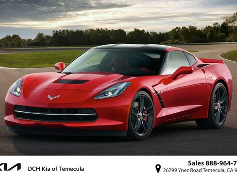 Used 2017 Chevrolet Corvette Stingray Coupe w/ 1LT RWD image 1