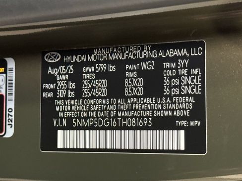 Used 2026 Hyundai Santa Fe Calligraphy AWD/4WD image 30
