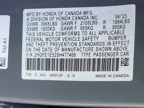 Used 2025 Honda Civic Si image 28