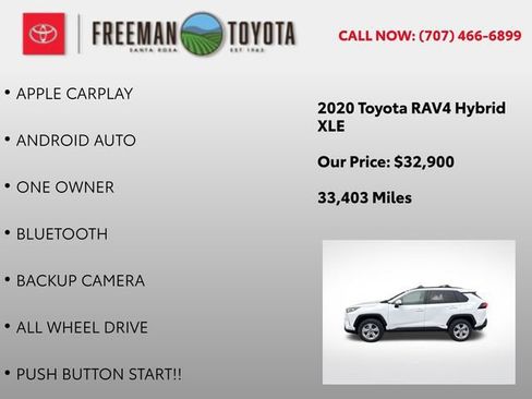 Used 2020 Toyota RAV4 XLE w/ All Weather Liner Package AWD/4WD image 5