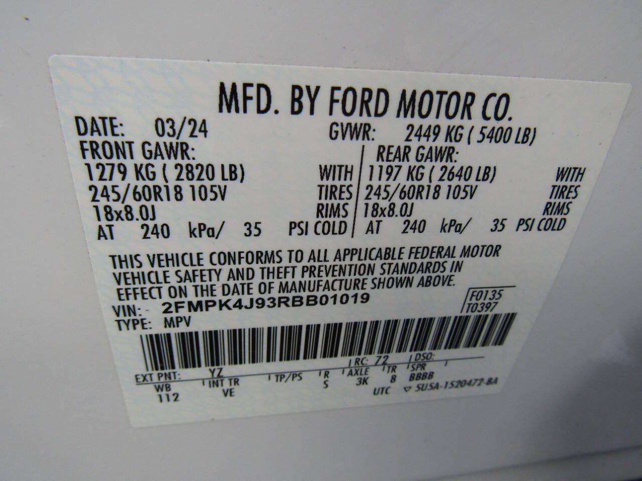 Used 2024 Ford Edge SEL AWD/4WD image 18