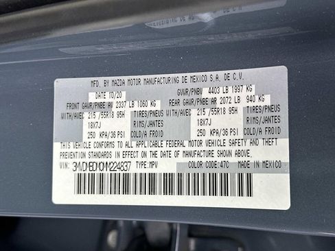 Certified 2021 MAZDA CX-30 AWD 2.5 S w/ Premium Package image 34