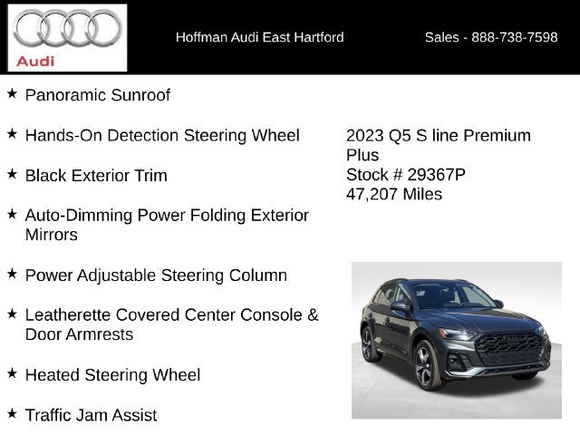 Used 2023 Audi Q5 2.0T Premium Plus w/ Premium Plus Package AWD/4WD image 30