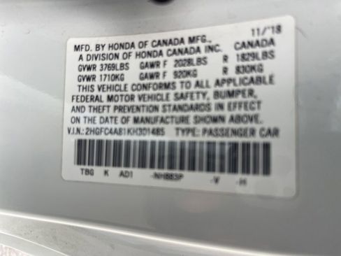 Used 2019 Honda Civic Sport image 27